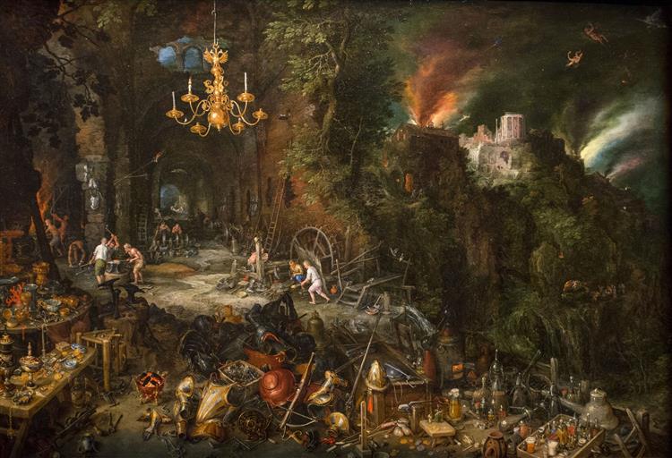Allegory of Fire - Jan Brueghel the Elder