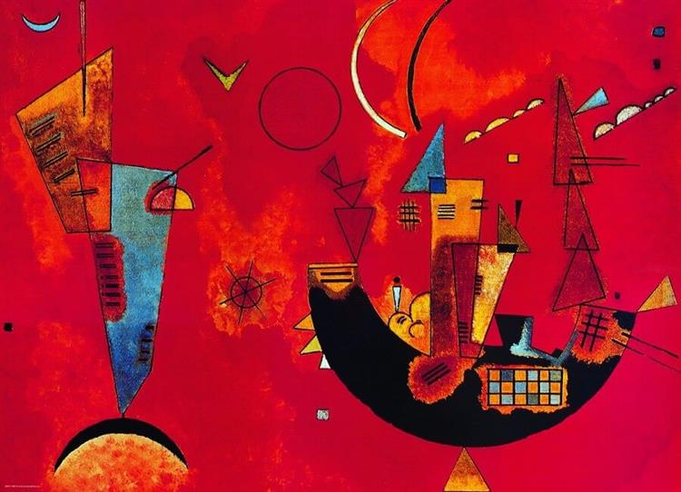 Mit Und Gegen, 1929 - Wassily Kandinsky