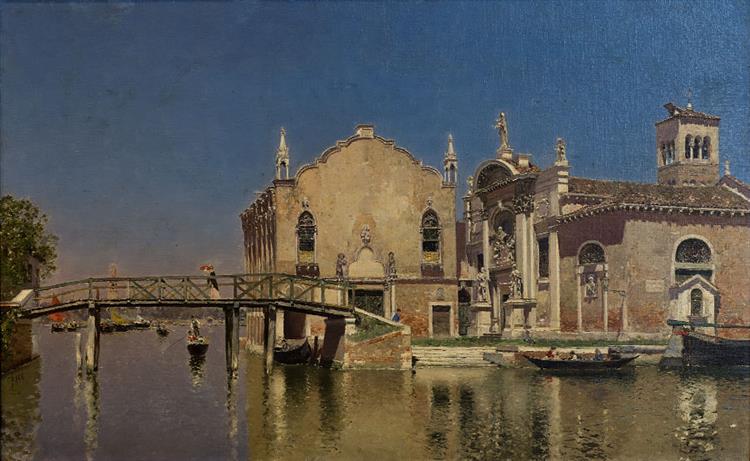 Abbazia Della Misericordia, Venice - Martín Rico y Ortega