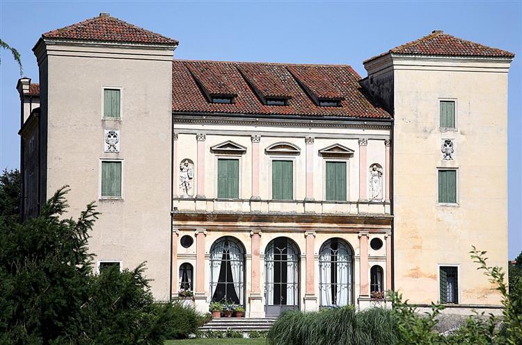 Villa Trissino, Cricoli, c.1535 - Andrea Palladio