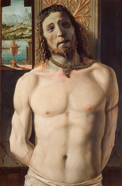 Christ at the Column, 1480 - Донато Браманте