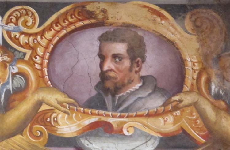 Casa Vasari, Salone, Ritratti - Francesco de' Rossi (Francesco Salviati), "Cecchino"