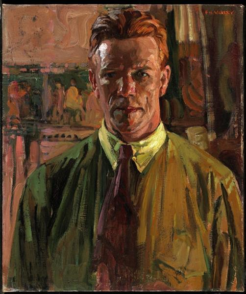 Self Portrait, 1919 - Frederick Varley