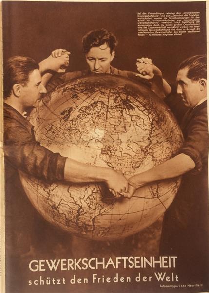 Union Unity, from the People's Illustrated, 1937 - John Heartfield