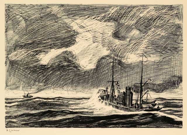 Submarine Chasers, 1918 - 1919 - Arthur Lismer