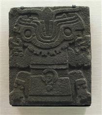 Earth Monster (Tlaltecuhtli) - Aztec Art