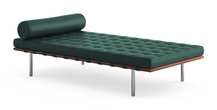 BARCELONA RELAX DAY BED, 1930 - Ludwig Mies van der Rohe