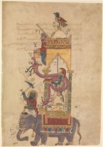 The Elephant Clock - Аль-Джазари