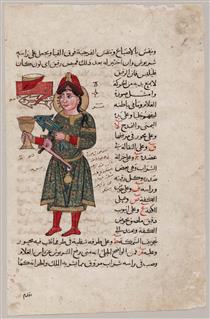 Device for a Drinking Party - Al-Jazari