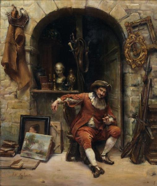 The Art Dealer - Joseph-Noël Sylvestre