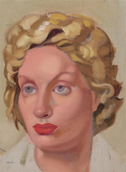 Portrait of Kizette Adult II, c.1955 - Тамара де Лемпицка