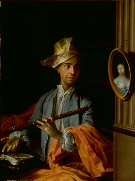 This Portrait of Alexander Jean Joseph the Riche of La Popelinière, 1740 - Charles-Andre van Loo (Carle van Loo)