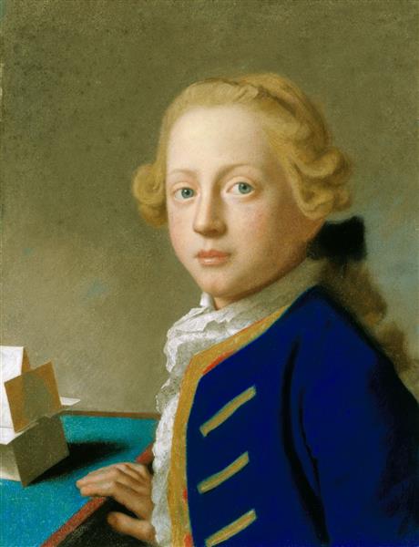 Portrait of Prince Henry Frederick, Duke of Cumberland, 1754 - Jean-Étienne Liotard