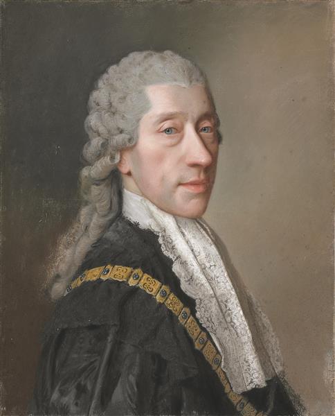 Portrait of Count Wenzel Anton Kaunitz, 1762 - Жан-Этьен Лиотар