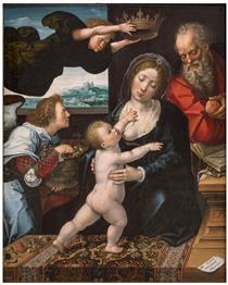 The Holy Family - Bernaert van Orley