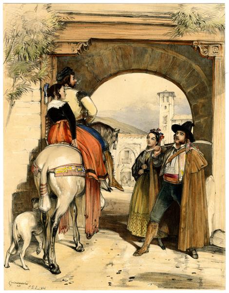 Contrabandistas, 1836 - John Frederick Lewis