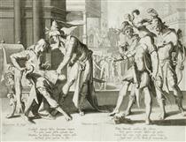 Cambyses Commanding the Flaying of Judge Sisamnes - Willem van Swanenburg