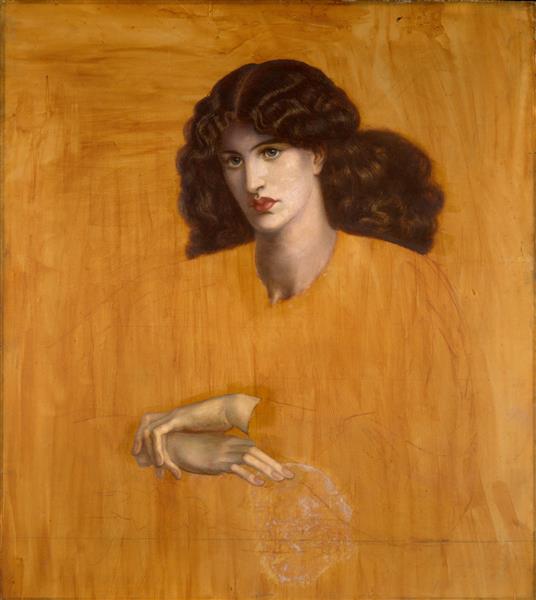 The Lady of Pity, 1881 - 但丁·加百列·羅塞蒂