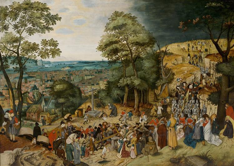Christ Carrying the Cross - Pieter Brueghel le Jeune