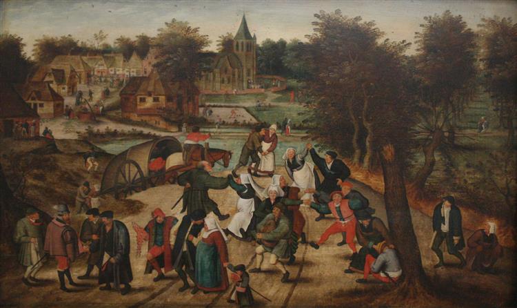 Retour De Pelerinage - Pieter Brueghel le Jeune