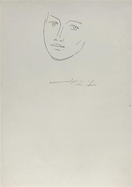 Female Image. Sketch, 1980 - Hryhorii Havrylenko