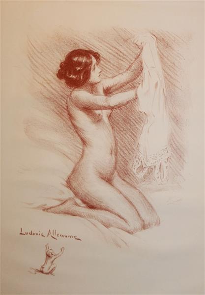 Petites Femmes Le Matin, 1912 - Ludovic Alleaume