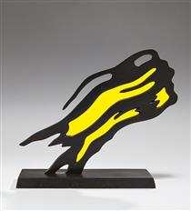 Weisman Award (Yellow Brushstroke) - Roy Lichtenstein