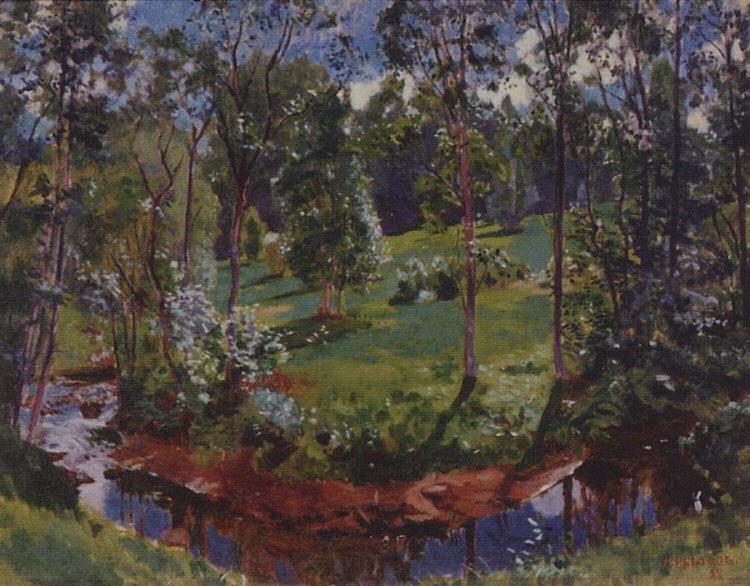 Forest river, 1925 - Arkady Rylov