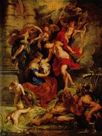 2. The Birth of the Princess - Peter Paul Rubens