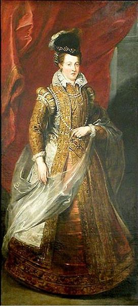 24. Joanna of Austria, Grand Duchess of Tuscany, Mother of Marie De' Medici, 1622 - 1625 - Питер Пауль Рубенс
