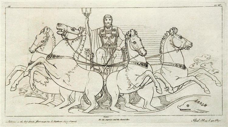 Illustration to the Iliad, 1793 - 1795 - 约翰·斐拉克曼