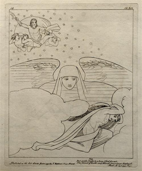 Illustration to the Iliad, 1793 - 1795 - 约翰·斐拉克曼