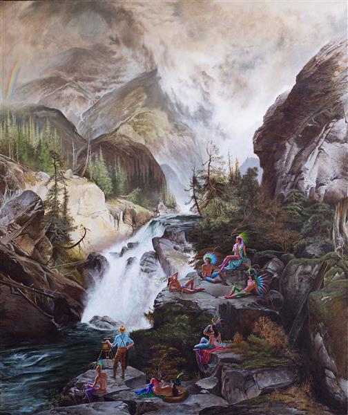 Forest with Trees, 2008 - Kent Monkman
