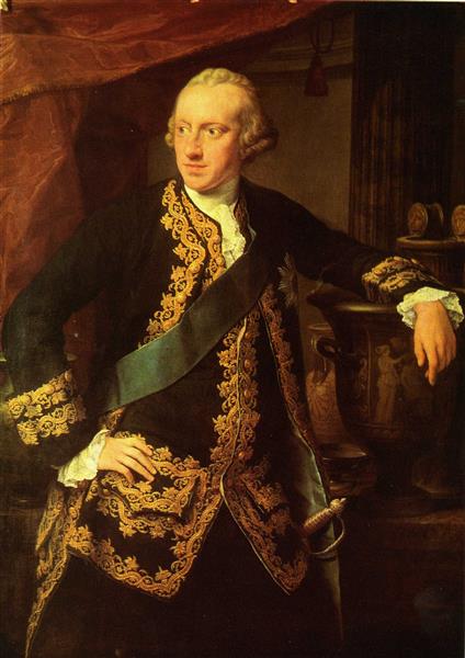 Portrait of Charles William Ferdinand, Duke of Brunswick-Wolfenbüttel, 1767 - Помпео Батоні