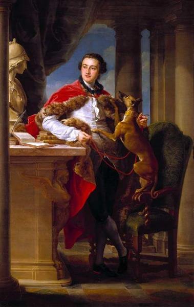 Portrait of Charles Compton, 7th Earl of Northampton, 1758 - Помпео Батоні