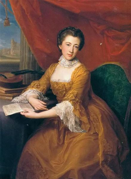 Portrait of Lady Margaret Georgiana Poyntz, c.1764 - Помпео Батоні