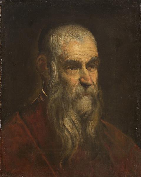 Portrait of an Old Man - Domenico Tintoretto