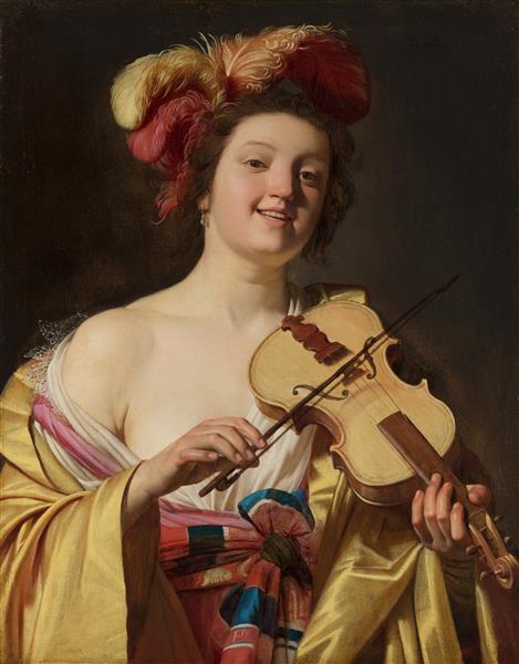 The Violin Player, 1626 - Gerard van Honthorst