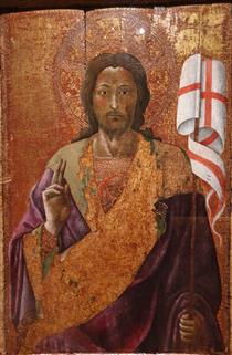 Cristo Ressuscitado Abençoando - Álvaro Pires de Évora