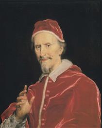 Pope Clement IX - Giovanni Battista Gaulli