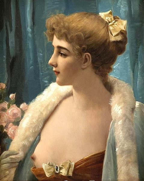 Young Beauty - Jules-Frédéric Ballavoine