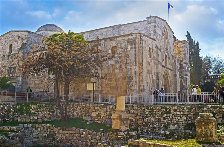 Church of Saint Anne, Jerusalem, Israel, c.1138 - Romanesque Architecture