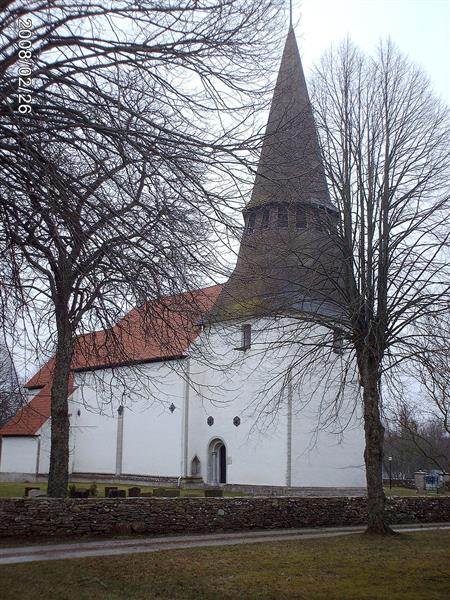 Hogrän Church, Gotland, c.1200 - Romanesque Architecture
