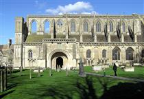 Malmesbury Abbey, England - 罗曼式建筑