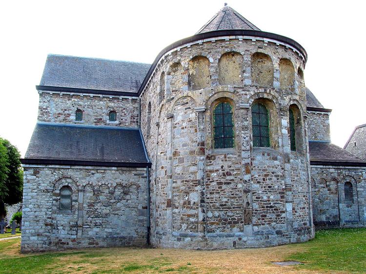 Saint Pierre Xhignesse, Belgium, c.1100 - Romanesque Architecture