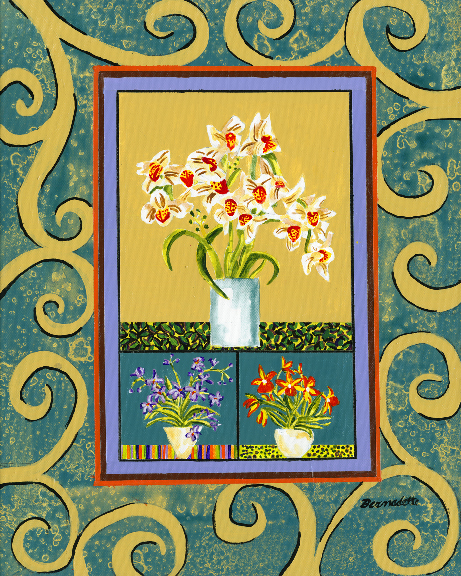 Three Flower Vases, 2015 - Bernadette Resha