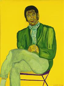 Portrait of a Young Musician - Beauford Delaney
