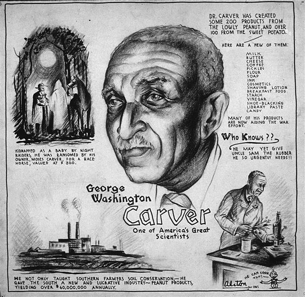 George Washington Carver, 1943 - Charles Alston