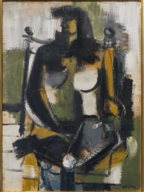 Seated Woman - Charles Alston