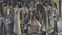 Untitled (Seven Figures) - Charles Alston